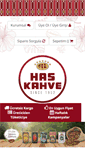 Mobile Screenshot of haskahve.net